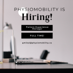 PHYSIOMOBILITY at the Shops at Don Mills is hiring!